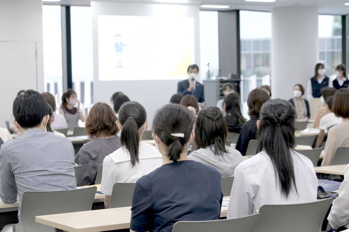 保護者のためのevening説明会（７月）を行いましたの画像