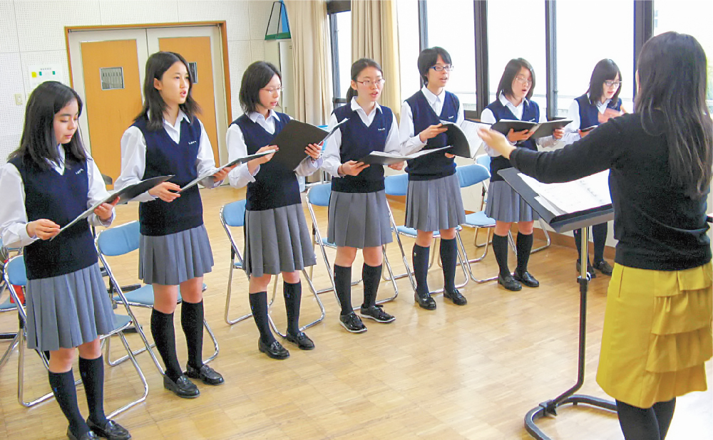 大阪女学院 女子高生 ココロコミュ