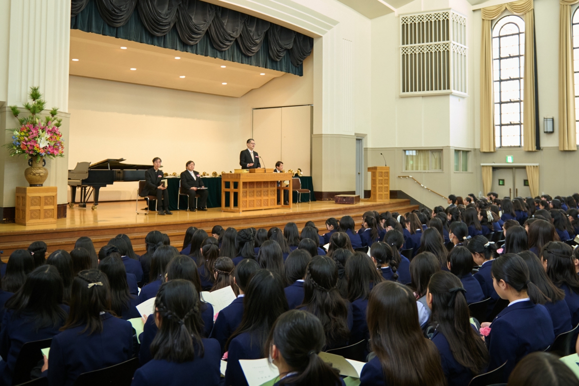 入学礼拝の画像