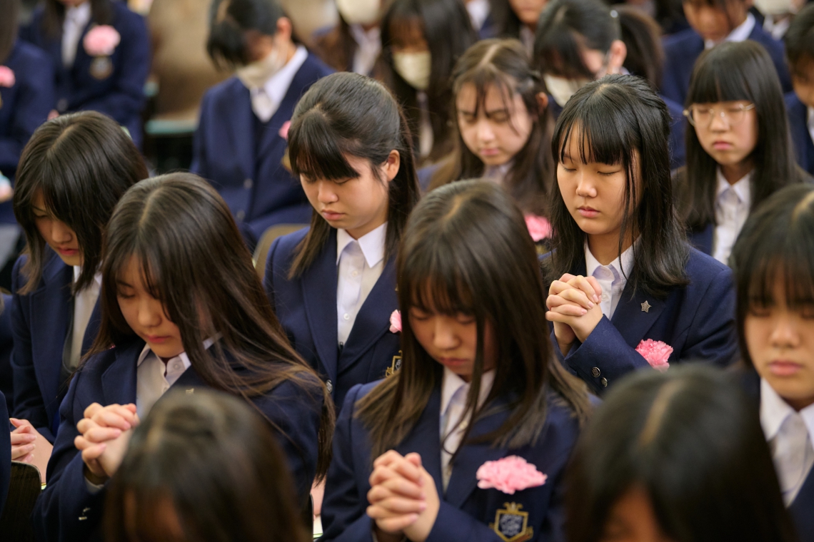 入学礼拝の画像