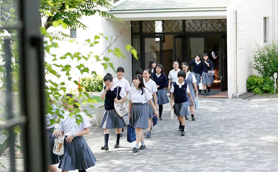 大阪女学院 女子高生 大阪女学院