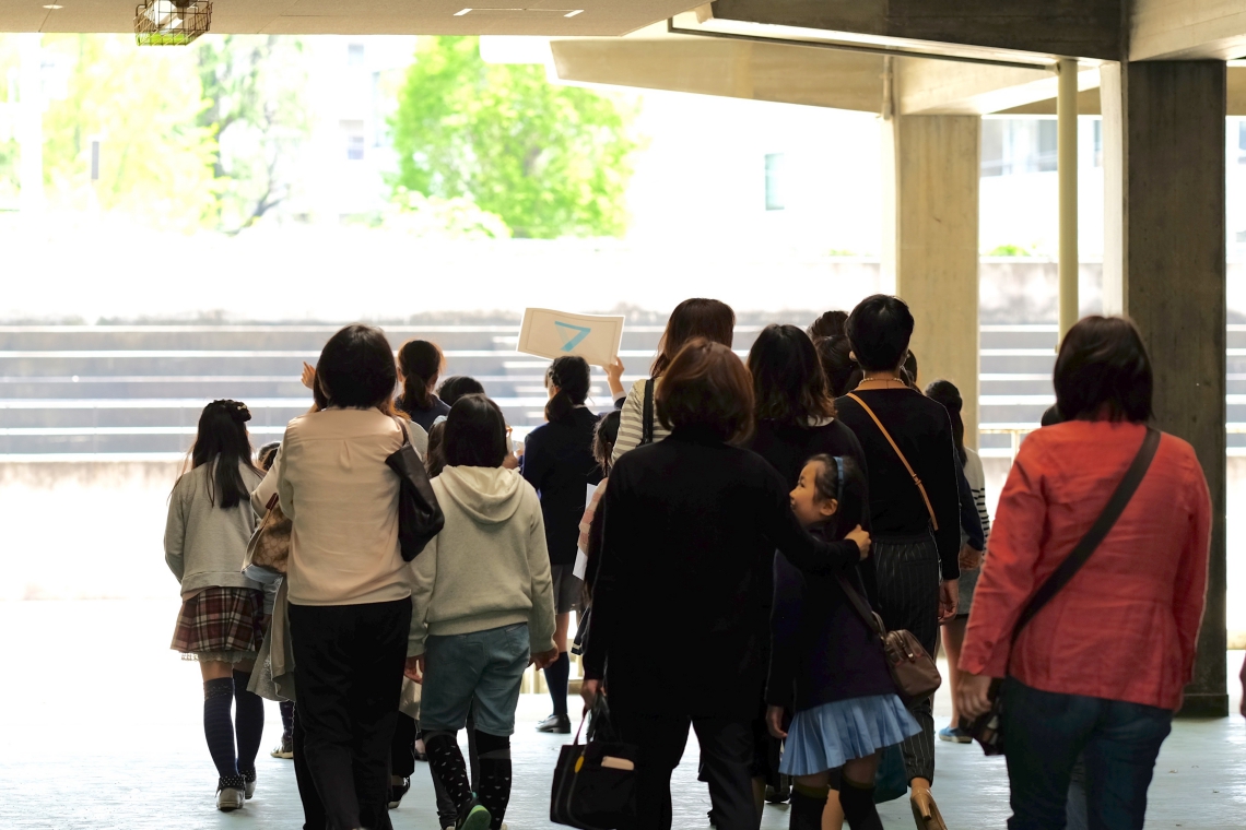 日能研主催 学校見学会を行いましたの画像