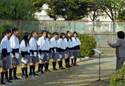 ヘール先生墓前礼拝