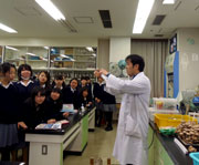 中学2年理科シイタケ栽培